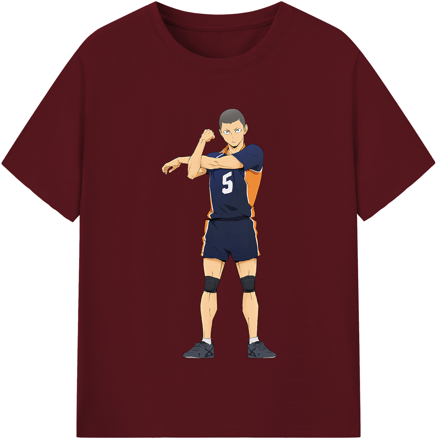 （画像用） ハイキュー!! Haikyu!! 綿100％半袖Tシャツ（フロントプリント）